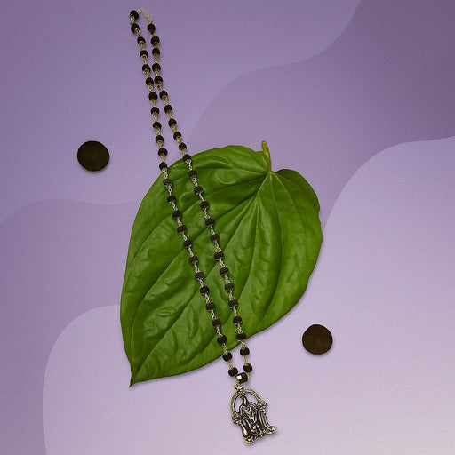 Karungali Mala With Murgan Locket