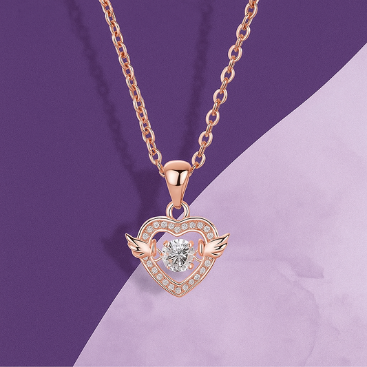 Heart With Wings Necklace